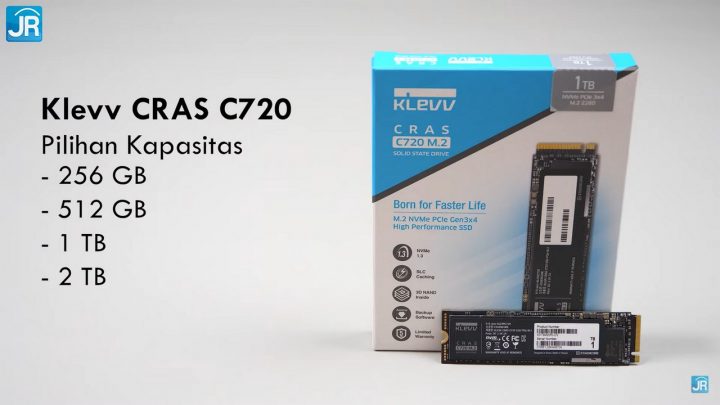 Review SSD Klevv CRAS C720 