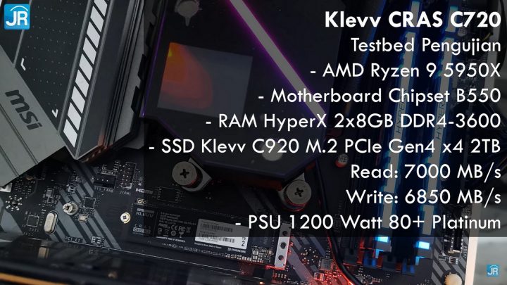 Review SSD Klevv CRAS C720 