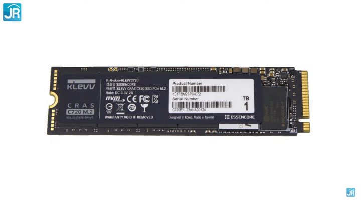 Review SSD Klevv CRAS C720