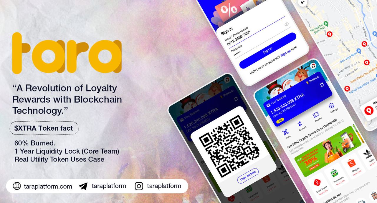 Direct Release: TARA, Platform asal Indonesia Hadirkan Solusi Pemanfaatan Loyalty Rewards Penggunaan Mata Uang Kripto Lewat Teknologi Blockchain 36 TARA Blockchain Crypto
