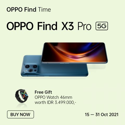 Direct Release: Abadikan Waktu Berkualitas dengan OPPO Find X3 Pro 5G Sekaligus Berdonasi Melalui Kampanye OPPO Find Time 1 OPPO Find Time