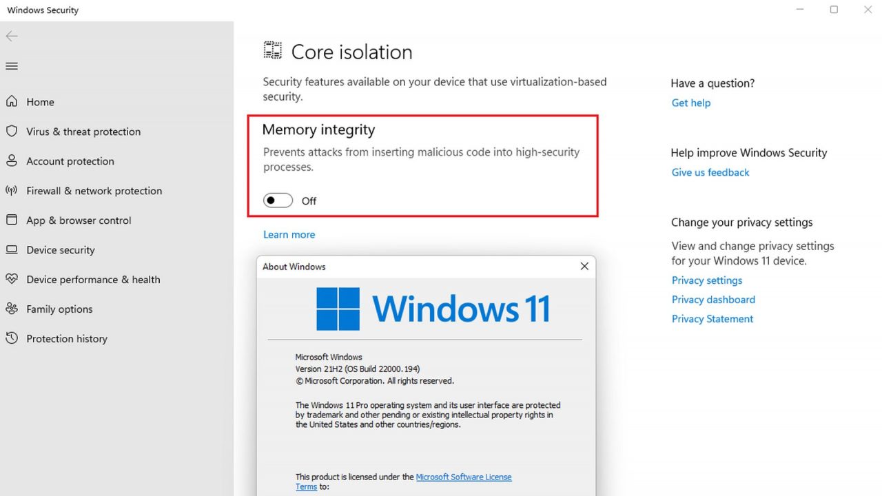 Hands-on dan Uji Performa : Windows 11 vs Windows 10 17 Win11Test 14 Security