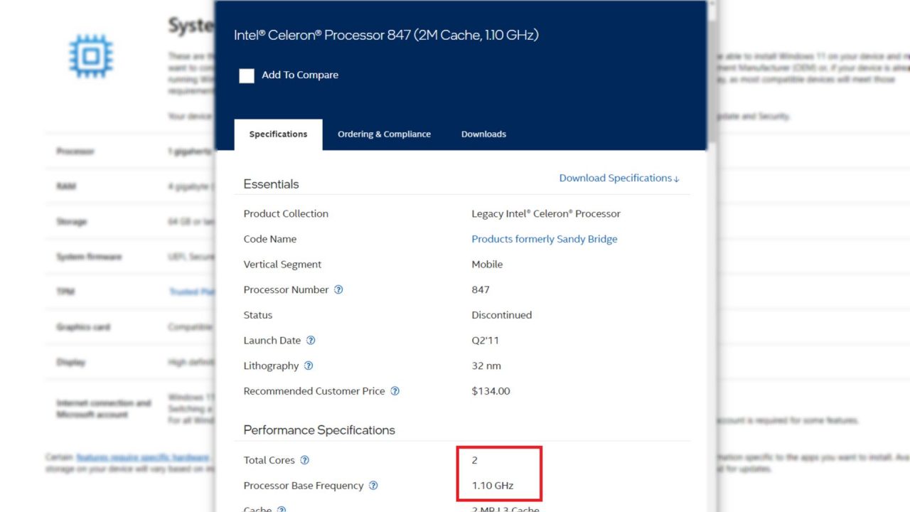 Hands-on dan Uji Performa : Windows 11 vs Windows 10 5 Win11Test 1 Celeron847