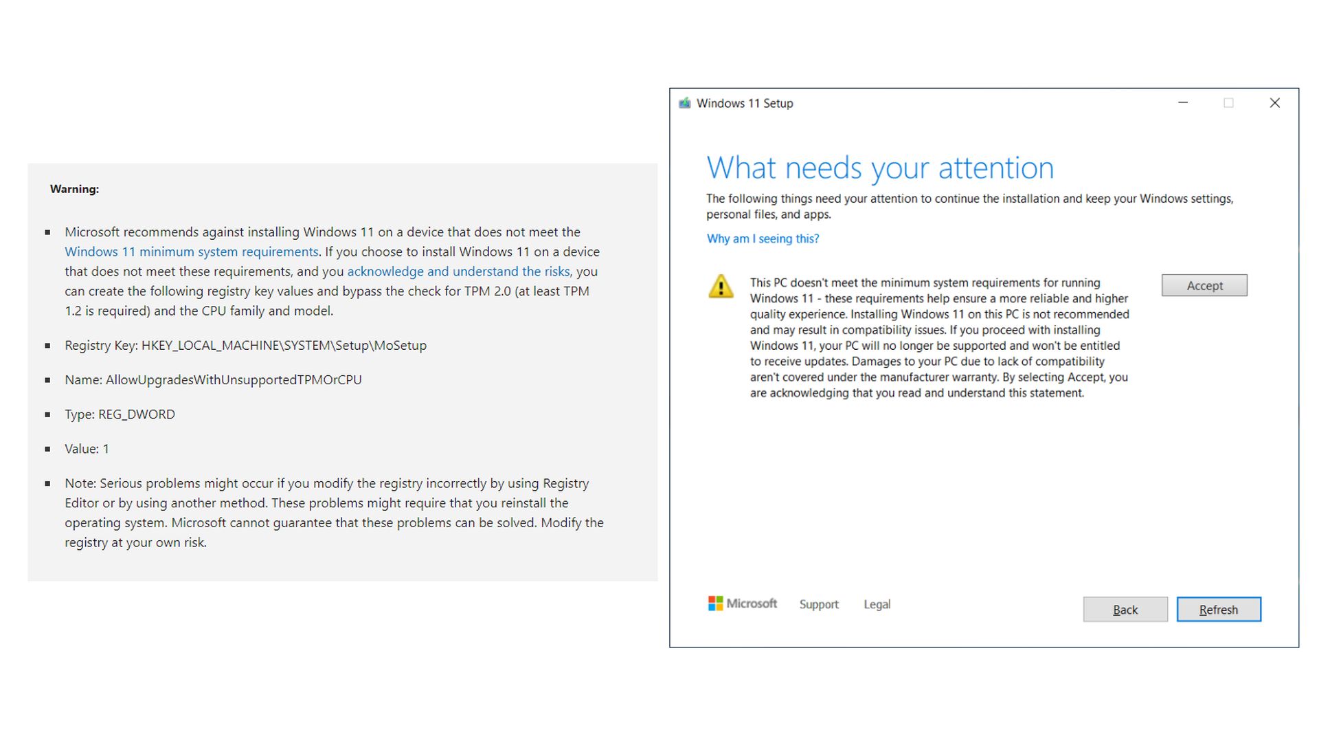 Hands-on dan Uji Performa : Windows 11 vs Windows 10 12 Win11Test 8 Workaround Microsoft