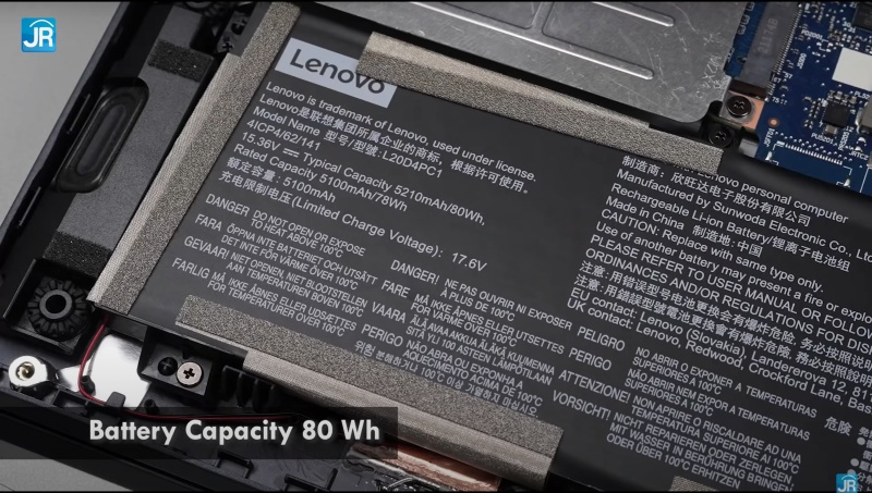 Review Lenovo Legion 5i (2021): Laptop Gaming Kencang & Super Lengkap 10 baterai
