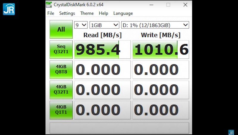 crystaldisk mark 1