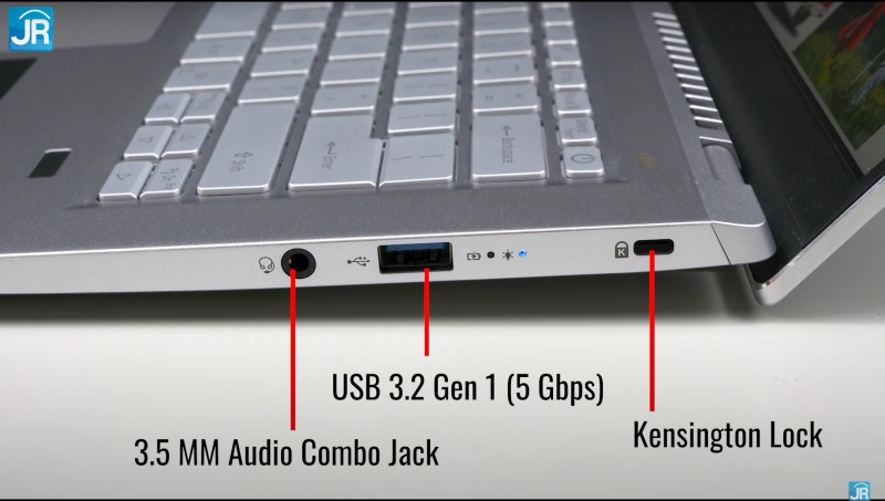 Review Acer Swift 3 Infinity 4: Laptop EVO Murah dengan RAM 16GB dan SSD Super Kencang 19 konektor 1
