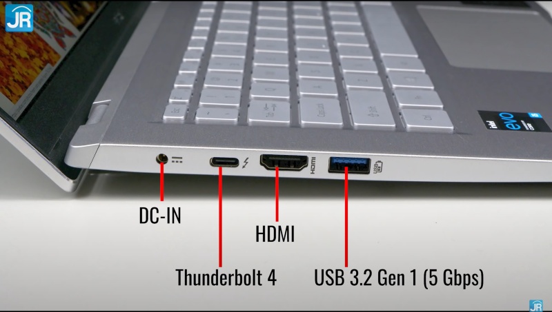 Review Acer Swift 3 Infinity 4: Laptop EVO Murah dengan RAM 16GB dan SSD Super Kencang 18 konektor 2