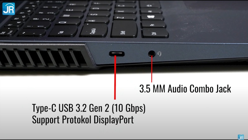 Review Lenovo Legion 5 (2021): Laptop Gaming AMD Advantage Kencang Termurah 18 konektor dan tombol 2