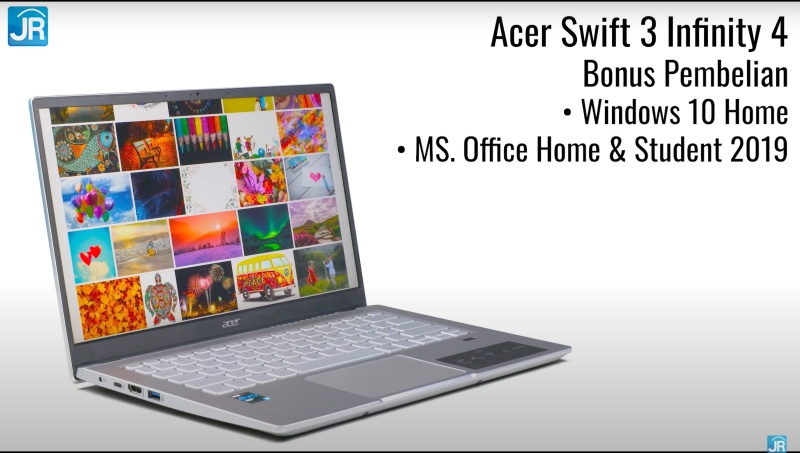 Review Acer Swift 3 Infinity 4: Laptop EVO Murah dengan RAM 16GB dan SSD Super Kencang 6 paket penjualan