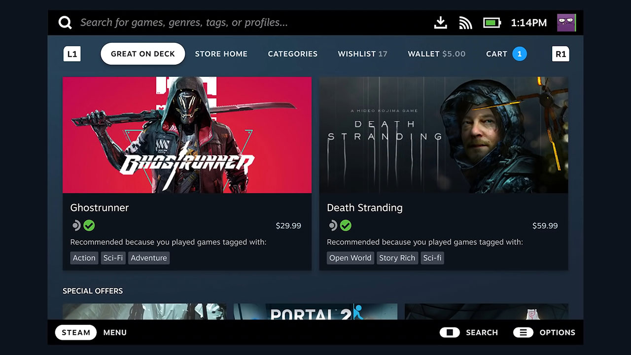 Steam Deck Akan Punya Sistem Kategori Game Bisa Dimainkan atau Tidak 9 steam deck kategori 2