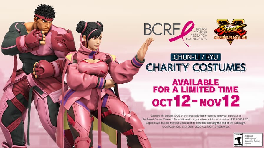 street fighter v breast cancer