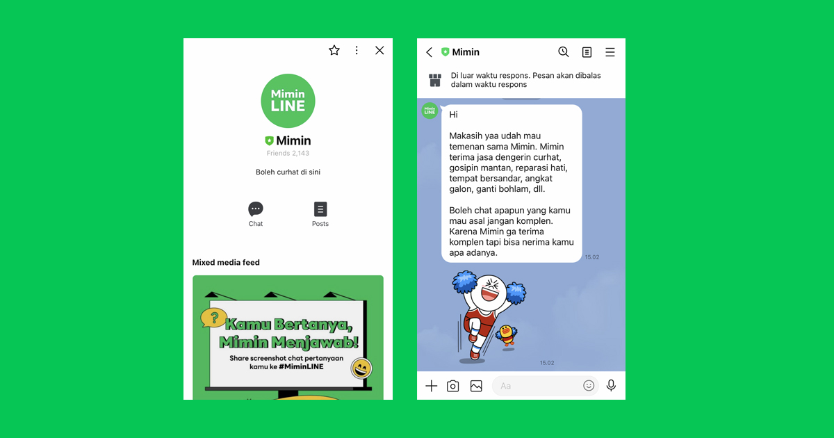 Direct Release: Curhat Jadi Lebih Gampang dan Aman Bareng Mimin LINE 10 1637129038872