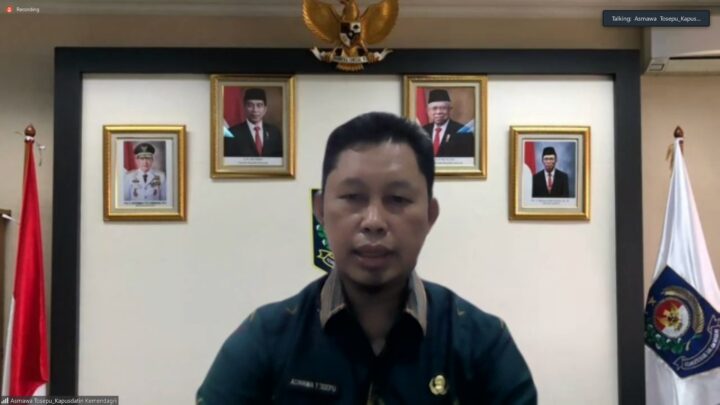 Asmawa Tosepu Kepala Pusat Data dan Informasi (Kapusdatin) Kemendagri