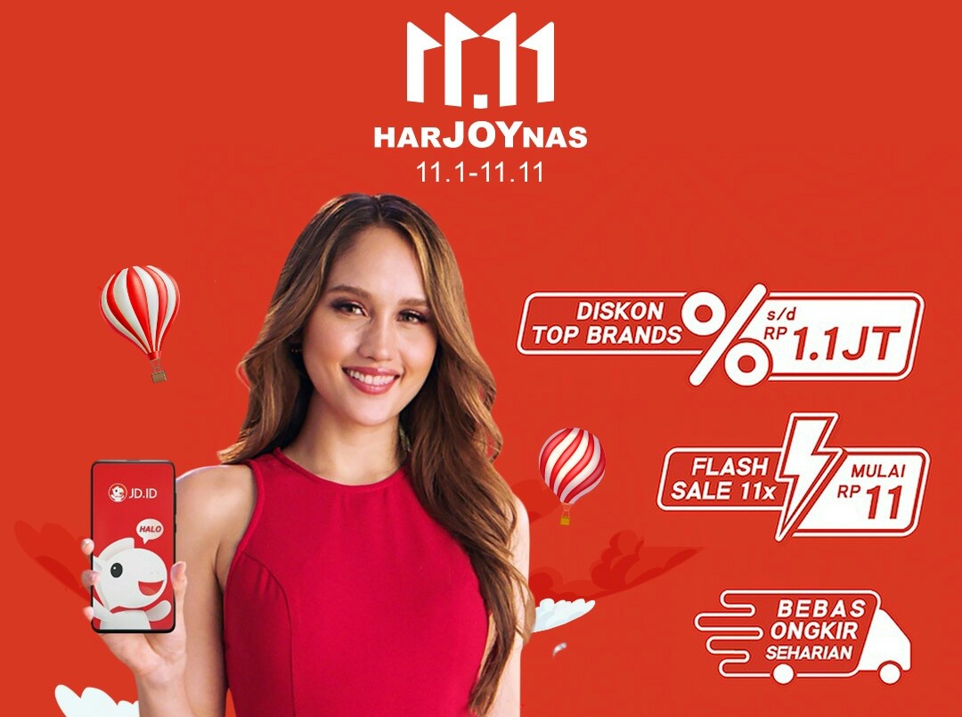 Direct Release: JD.ID Turut Meriahkan Harbolnas JD.ID Lewat HarJOYnas 11.11 13 JD.ID HarJOYnas 11.11