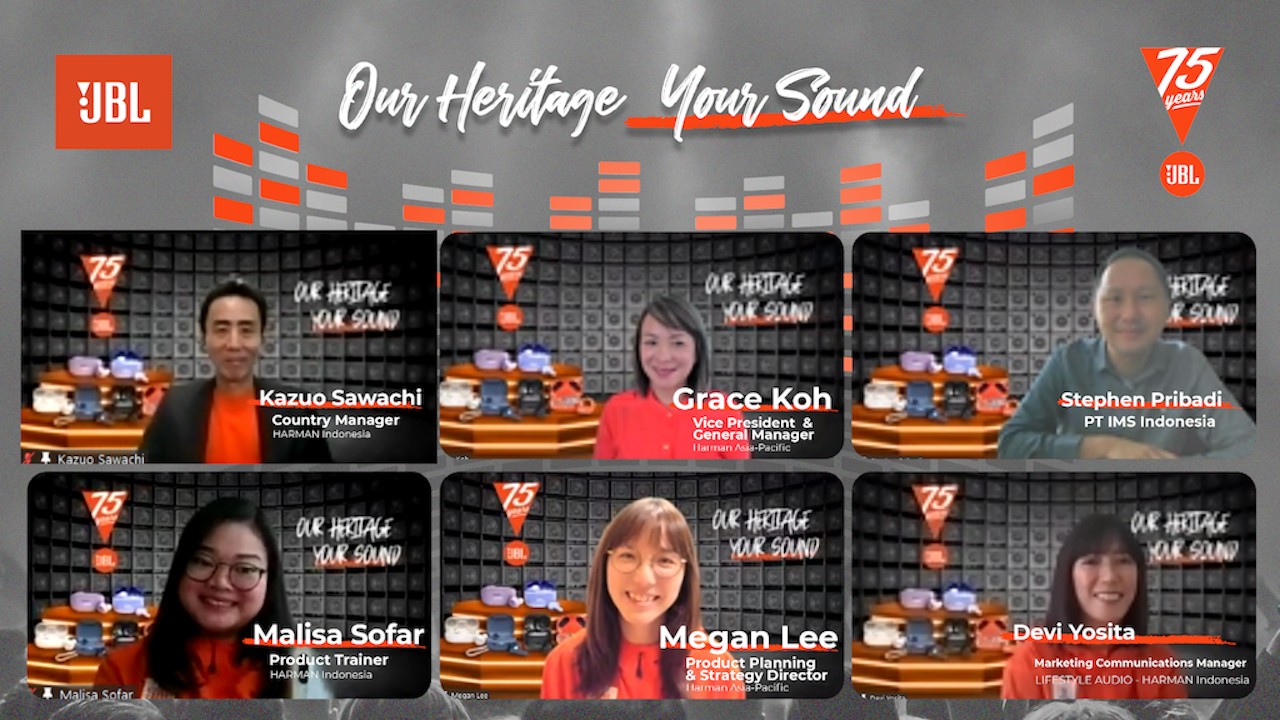 JBL 75th Anniversary Virtual Media Conference 2