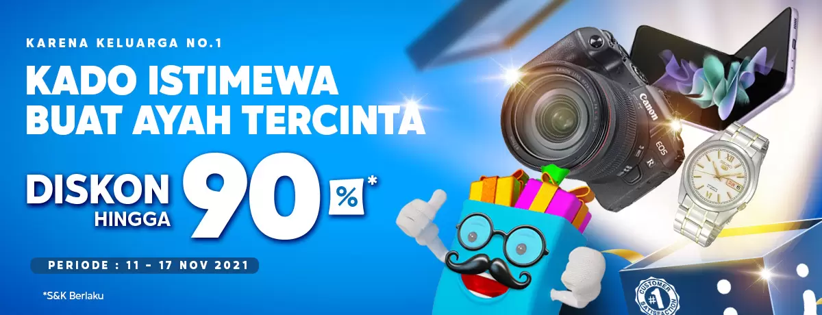 Direct Release: #KarenaKeluargaNo1 Blibli Ajak Pelanggan Rayakan Hari Ayah Nasional dengan Rangkaian Promo Menarik 31 Karena Keluarga No. 1