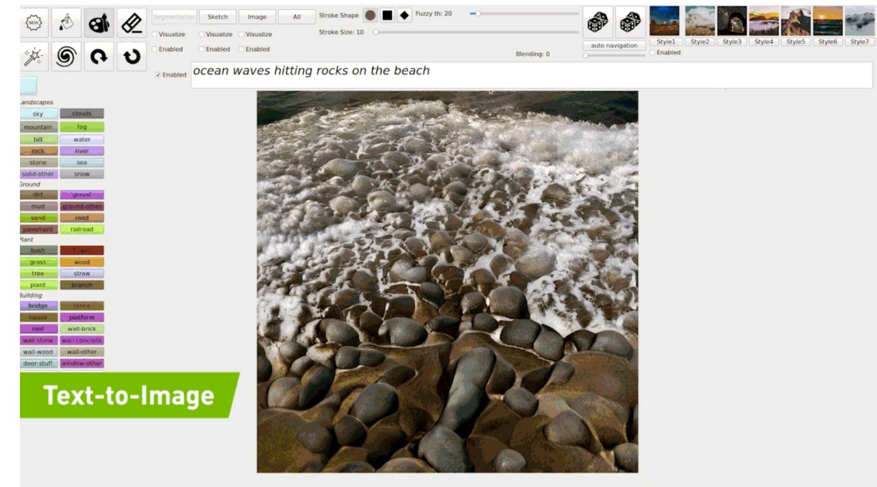 NVIDIA GauGAN2