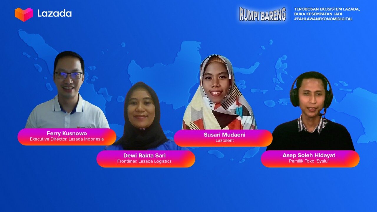 Direct Release: Dorong Pertumbuhan Profesi Baru di Ekosistem, Lazada Dukung Lahirnya #PahlawanEkonomiDigital Indonesia 1 Rumpi Bareng Lazada Terobosan Ekosistem Lazada, Buka Kesempatan Jadi #PahlawanEkonomiDigital