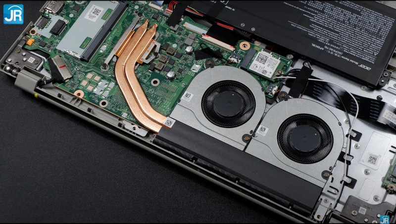 Review Acer Aspire Vero: Laptop dari Bahan Daur Ulang 29 cooling system