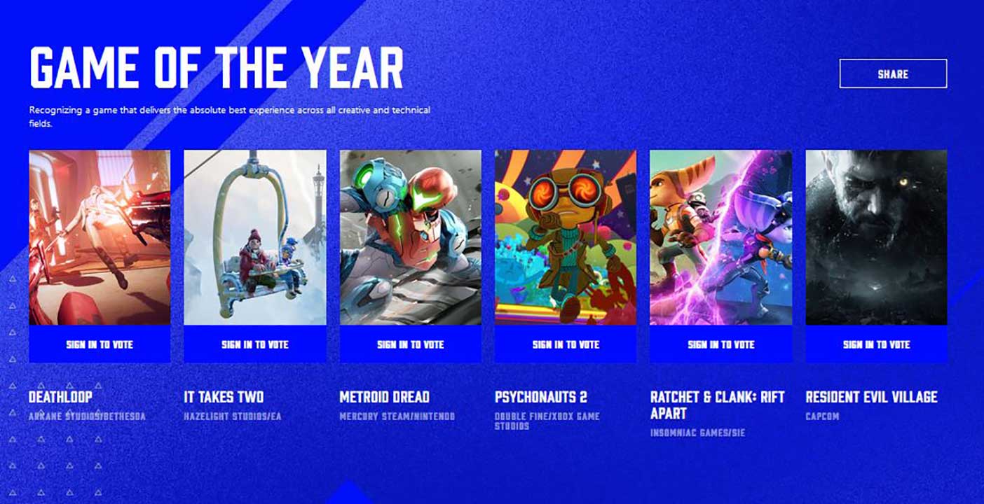 game of the year tga 2021