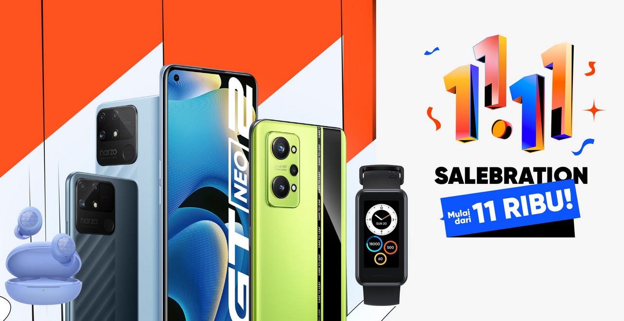 Direct Release: narzo 50A, narzo 50i dan realme Band 2 Siap Meluncur di realme Salebration 11.11 2 realme 11.11 Salebration