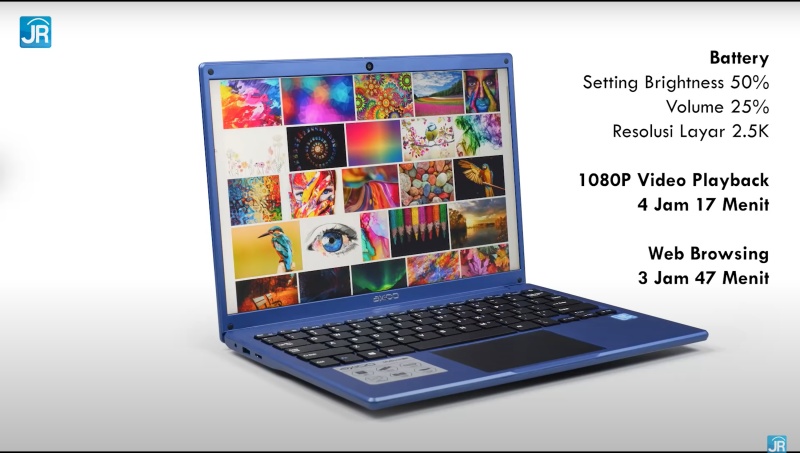 Review Axioo MyBook 14F: Laptop 4 Jutaan dengan Layar Kelas Flagship! 11 tes baterai