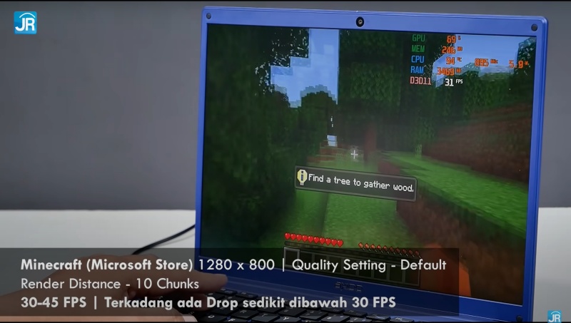 Review Axioo MyBook 14F: Laptop 4 Jutaan dengan Layar Kelas Flagship! 7 tes gaming 2