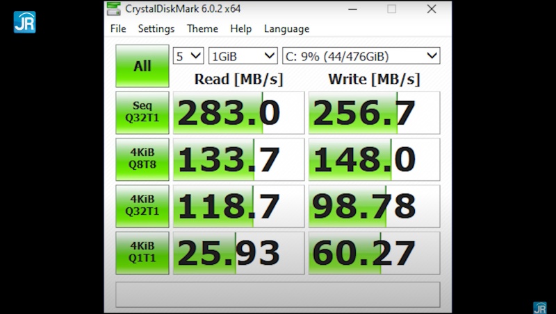 Review Axioo MyBook 14F: Laptop 4 Jutaan dengan Layar Kelas Flagship! 10 tes storage