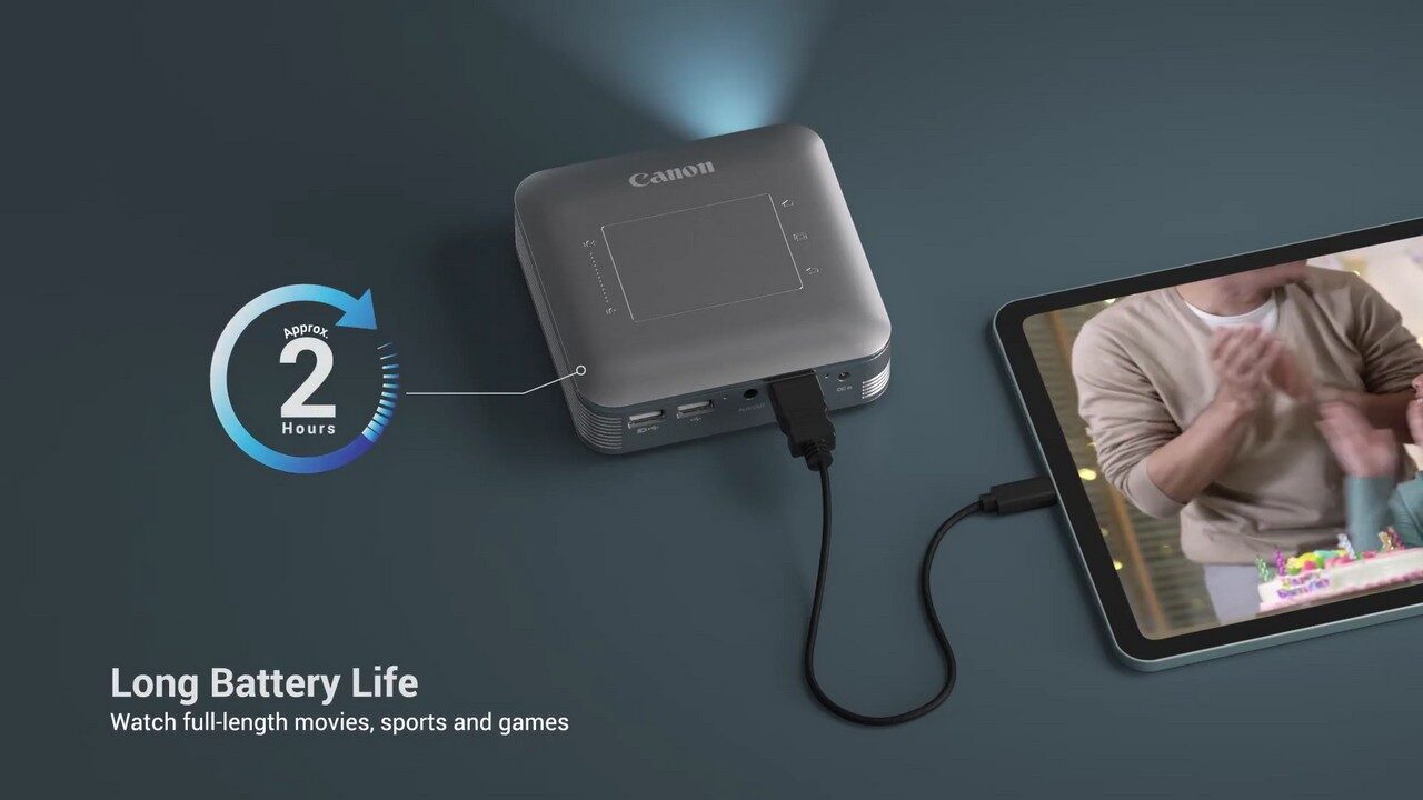 Review Canon MP250: Proyektor Mini Paling Ringkas, Konektivitas Lengkap 12 Baterai