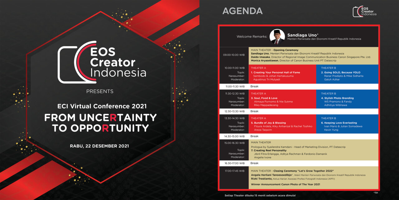 22 Kreator Siap Berbagi Tips di ECI Virtual Conference 2021 2 ECI Virtual Conference 2021