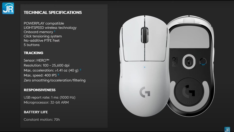 VIDEO: Review Logitech Pro X Superlight Wireless, Mouse Wireless Khusus Gaming Akurat & Ringan 6 Logitech Pro X Superlight Wireless 8