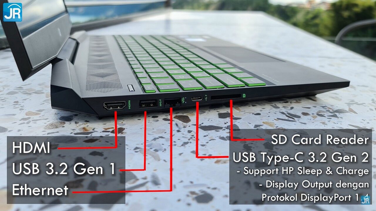 Review HP Pavilion Gaming 15-dk2002TX 