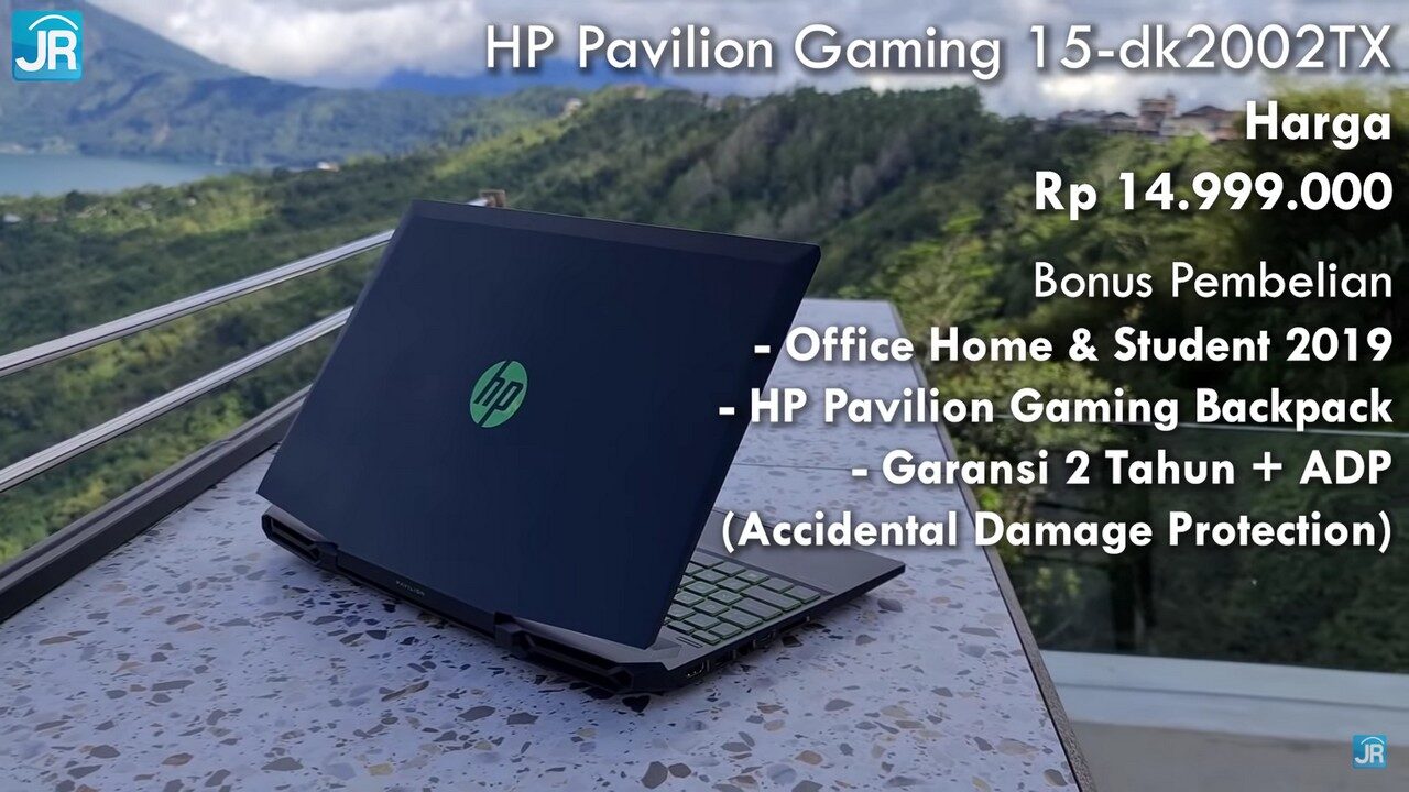Review HP Pavilion Gaming 15-dk2002TX