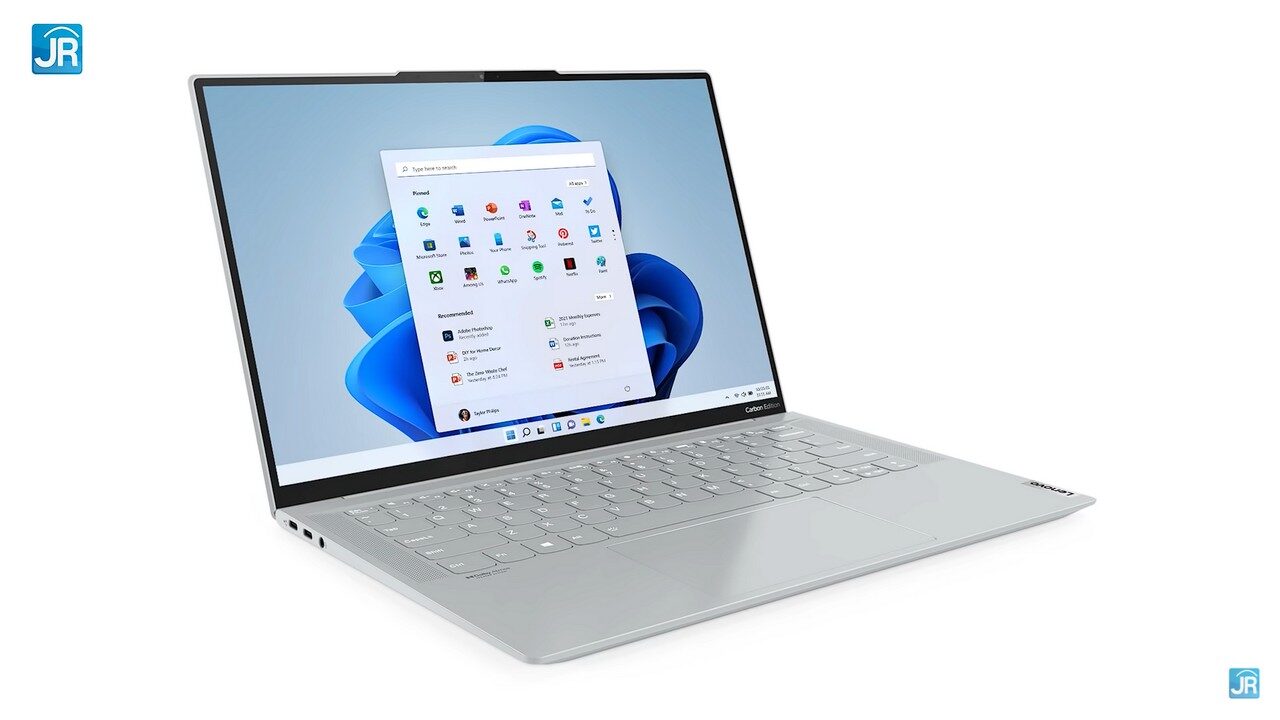 Review Lenovo Yoga Slim 7 Carbon: Tipis, Ringan, OLED QHD+ 90 Hz, AMD 8-Core, GPU NVIDIA 12 Review Lenovo Yoga Slim 7 Carbon