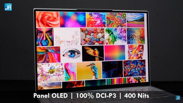 Review Lenovo Yoga Slim 7 Carbon: Tipis, Ringan, OLED QHD+ 90 Hz, AMD 8-Core, GPU NVIDIA 16 Review Lenovo Yoga Slim 7 Carbon 34