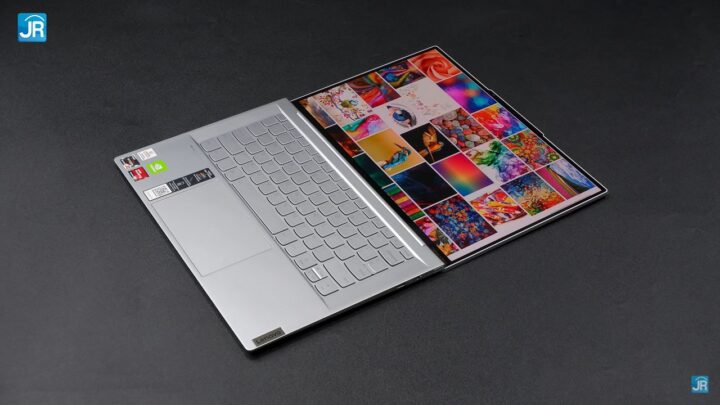 Review Lenovo Yoga Slim 7 Carbon: Tipis, Ringan, OLED QHD+ 90 Hz, AMD 8-Core, GPU NVIDIA 21 Review Lenovo Yoga Slim 7 Carbon 43