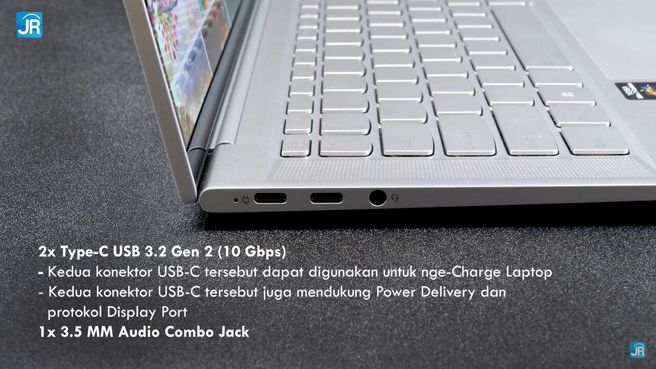 Review Lenovo Yoga Slim 7 Carbon: Tipis, Ringan, OLED QHD+ 90 Hz, AMD 8-Core, GPU NVIDIA 29 Review Lenovo Yoga Slim 7 Carbon 51