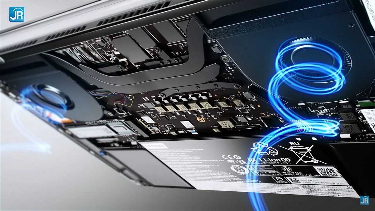 Review Lenovo Yoga Slim 7 Carbon: Tipis, Ringan, OLED QHD+ 90 Hz, AMD 8-Core, GPU NVIDIA 10 Review Lenovo Yoga Slim 7 Carbon