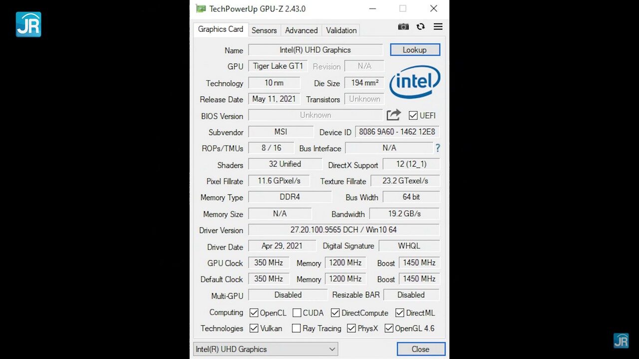 Review MSi Creator Z16 6
