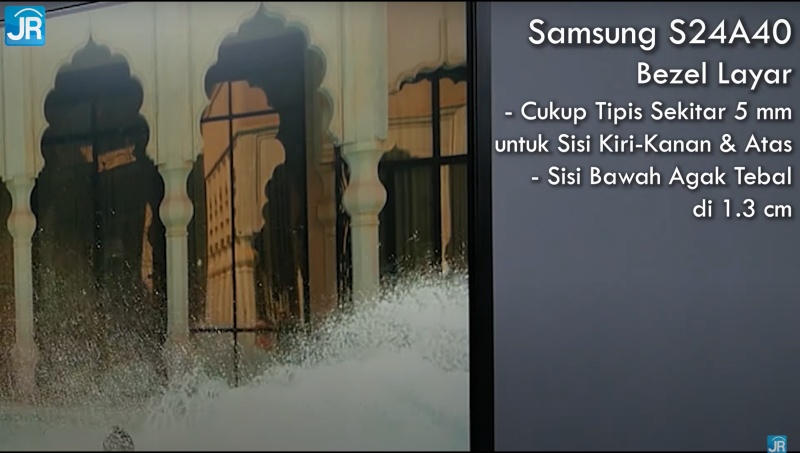 Review Monitor Samsung S24A40: Layar IPS dengan Webcam dan Resolusi Full HD 8 bingkai