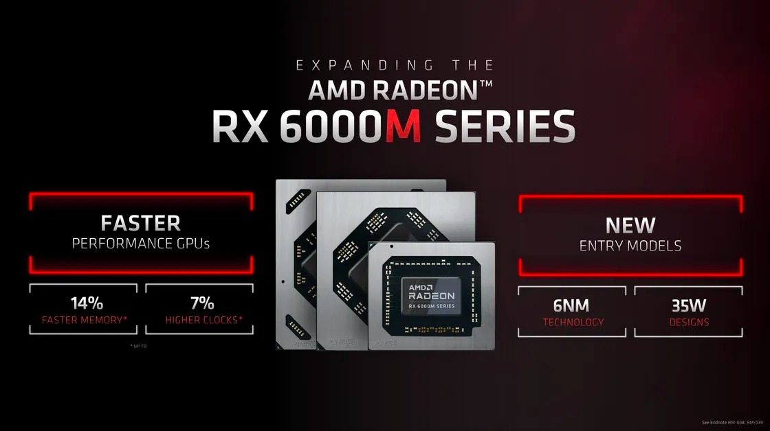 AMD Umumkan Radeon RX 6000M dan RX 6000S Series untuk Laptop Gaming Terbaru di 2022 2 RAdeon rX 6000M series