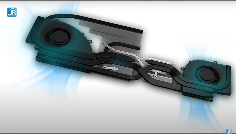 Review MSI Delta 15 A5EFK-050ID: Laptop Gaming AMD Advantage yang Kencang dan Tidak Mahal 29 cooling system 3