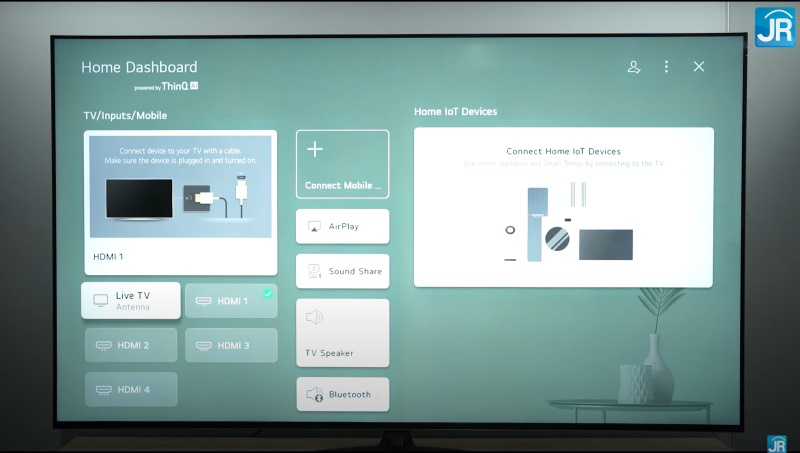 Review Smart TV LG 65QNED91: Memukau dgn Quantum Dot, Nano Cell, dan Mini LED 18 fungsi dan kontrol app tv 6