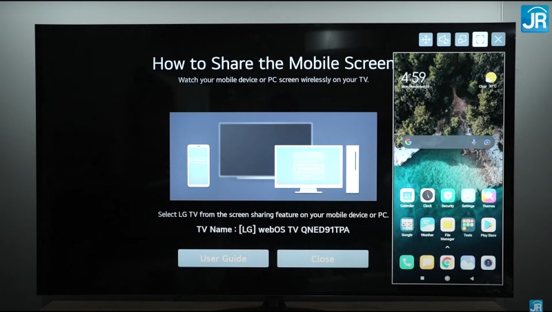 Review Smart TV LG 65QNED91: Memukau dgn Quantum Dot, Nano Cell, dan Mini LED 21 fungsi dan kontrol app tv 9