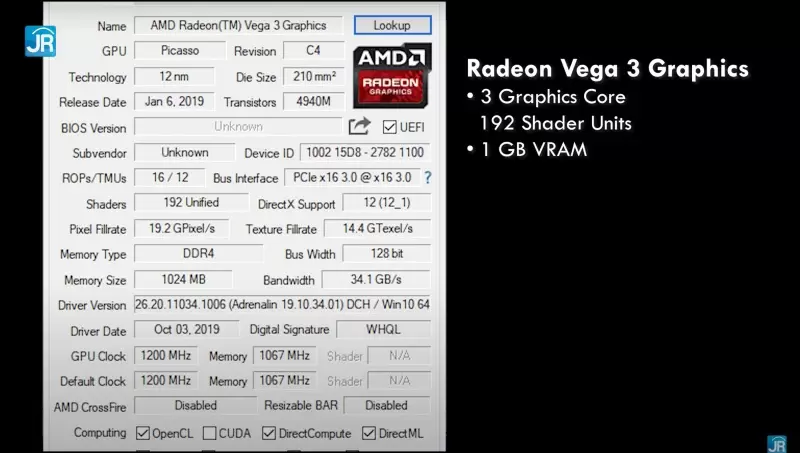 gpu ryzen 3