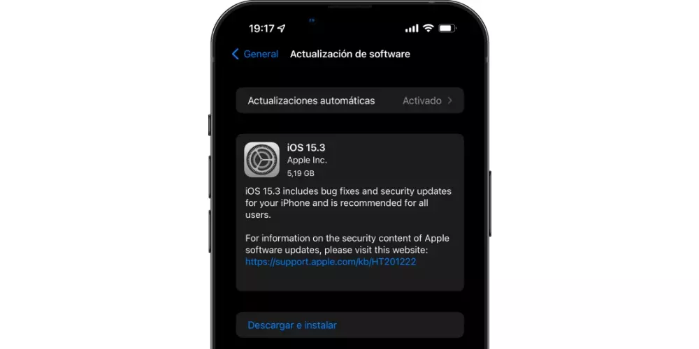 iOS 15.3