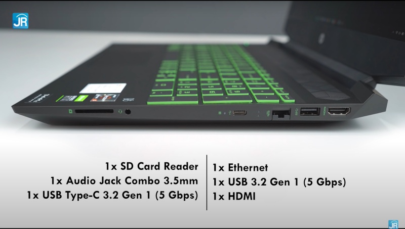 HP Pavilion Gaming 15 ec2010AX Review: Complete and Fast Package at IDR 14 Million 21 1 6 . connector