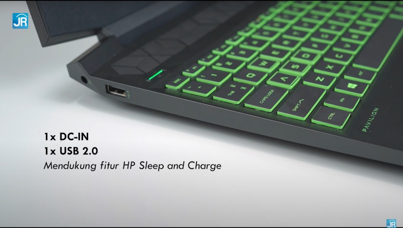 HP Pavilion Gaming 15 ec2010AX Review: Complete and Fast Package at IDR 14 Million 20 connector 2 6