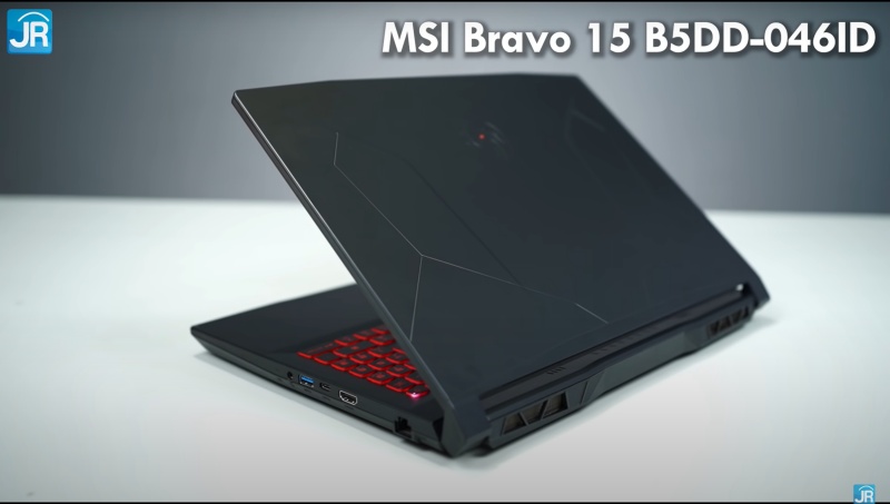 Review MSI Bravo 15 B5DD-046ID: Laptop Gaming Murah dengan AMD Ryzen dan Radeon 2 MSI Bravo 15 B5DD-046ID